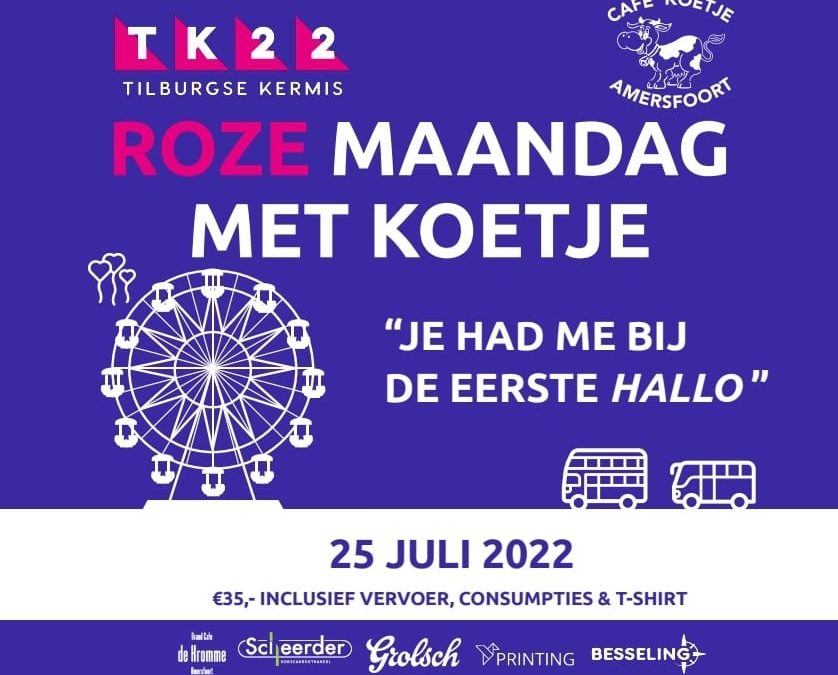 Roze Maandag met Koetje